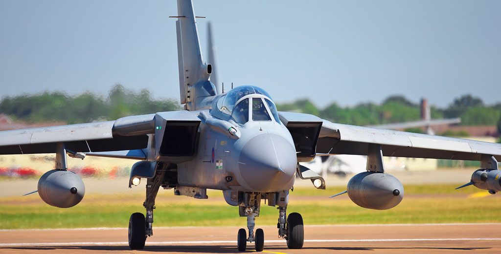 Panavia Tornado GR4 taxiing